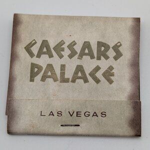 Vintage Caesars Palace Matchbook Las Vegas Vintage Matchbook